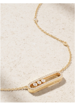 Messika - Baby Move 18-karat Gold Diamond Necklace - One size