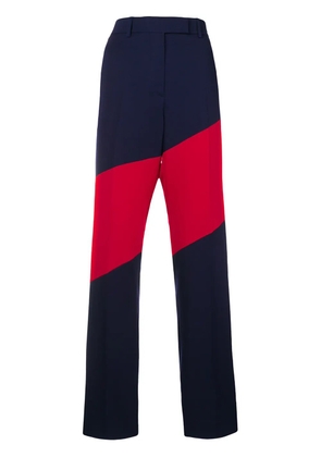 Calvin Klein bicolour trousers - Blue