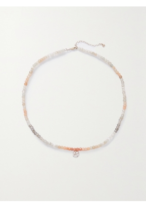 Sydney Evan - 14-karat Gold, Quartz And Diamond Necklace - One size