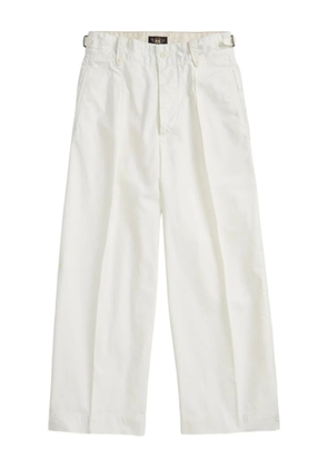 Ralph Lauren RRL pleated wide-leg trousers - White