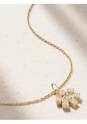 Sydney Evan - Small Eye 14-karat Gold Diamond Necklace - One size