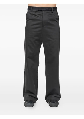 Joe Chia Dooku belt-loop trousers - Black