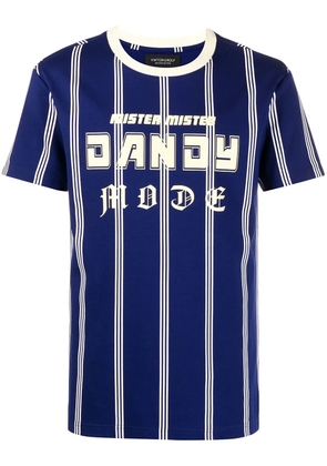 Viktor & Rolf Dandy Mode striped t-shirt - Blue