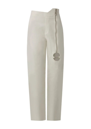 MISCI Trapezio twill trousers - Neutrals