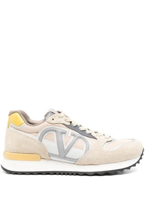 Valentino Garavani VLogo lace-up sneakers - Neutrals