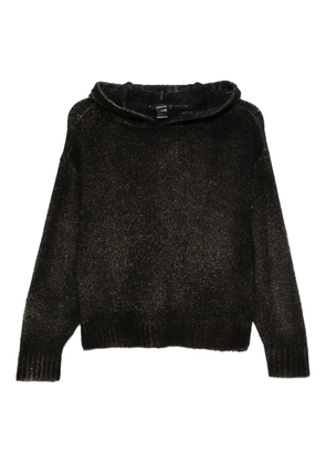 Avant Toi hooded sweater - Black