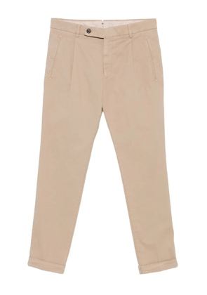 Berwich pleated trousers - Neutrals