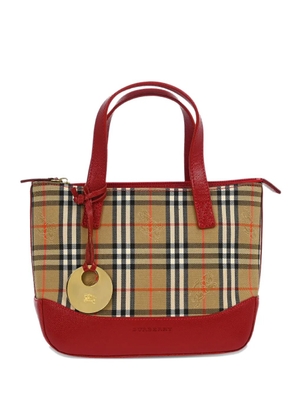 Burberry Pre-Owned 1990-2000s house check tote bag - Neutrals