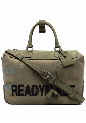 Readymade logo-print gym bag - Green