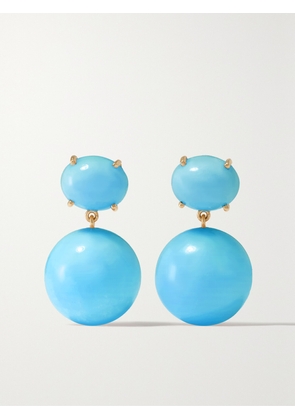 Irene Neuwirth - Gumball 18-karat Gold Turquoise Earrings - Blue - One size