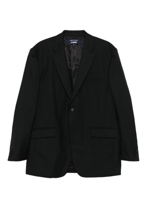 Comme des Garçons Homme single-button wool blazer - Black