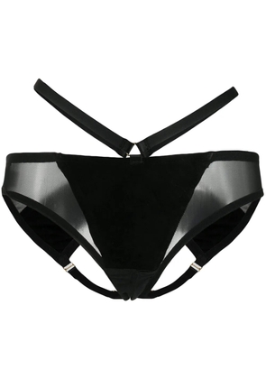 Something Wicked Mia Ouvert briefs - Black