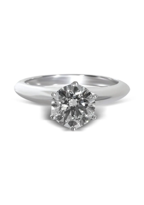 Tiffany & Co. Pre-Owned platinum diamond ring - Silver