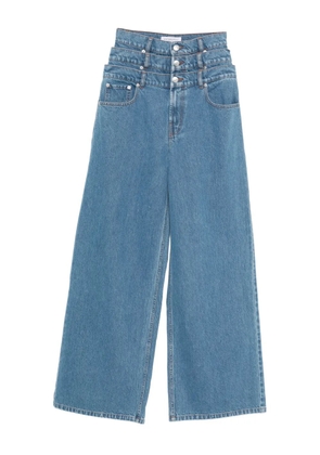 Viktor & Rolf triple-layer waist jeans - Blue