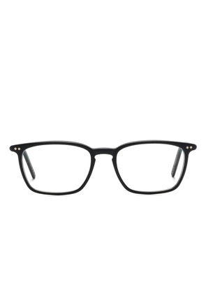 Lunor rectangle-frame glasses - Black