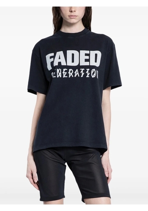 44 LABEL GROUP Faded Generation T-shirt - Black