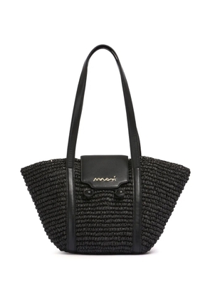 Marni small Trunkaroo beach tote bag - Black