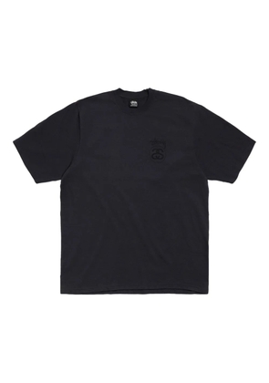 Stüssy Stock Link cotton T-shirt - Black