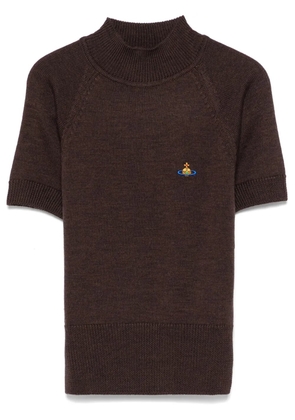 Vivienne Westwood Bea mock-neck top - Brown