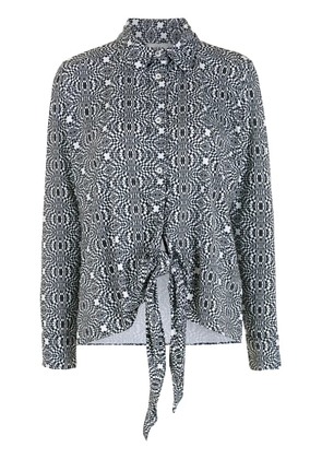 Amir Slama printed shirt - Black