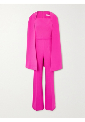 SAFIYAA - Cinzia Cape-effect Crepe Jumpsuit - Purple - FR34,FR36,FR38,FR40,FR42,FR44,FR46,FR48