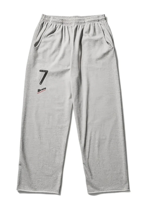PROTOTYPES number-print track pants - Grey