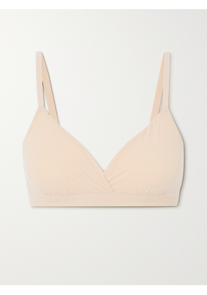 SKIMS - Fits Everybody Wrap-effect Triangle Bralette - Sand - Neutrals - XS,S,M,L,2XL,3XL