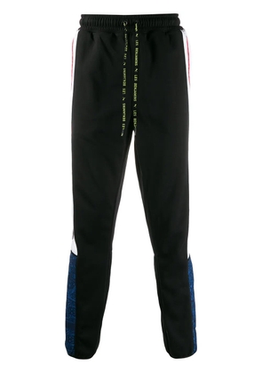 PUMA straight leg trackpants - Black