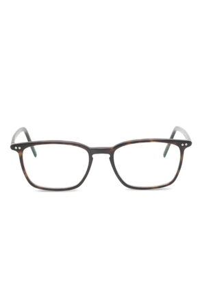 Lunor square frame glasses - Brown