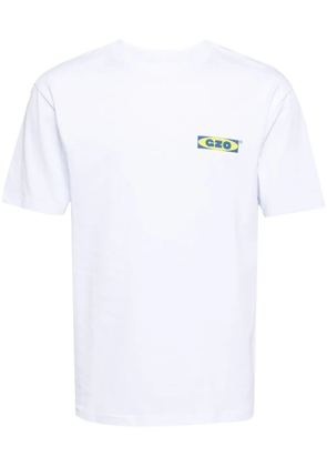 Ground Zero logo-print cotton T-shirt - White
