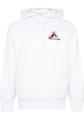 Palace Tri-Dart logo-print hoodie - White