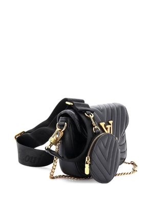 Louis Vuitton Pre-Owned New Wave Multi Pochette Quilted Leather crossbody bag - Black