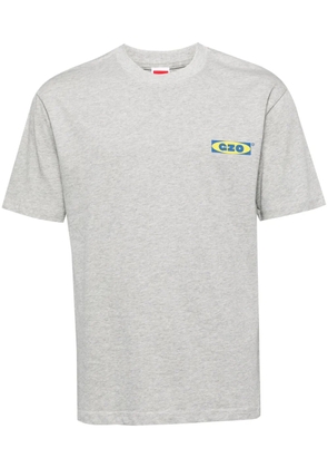 Ground Zero logo-print cotton T-shirt - Grey