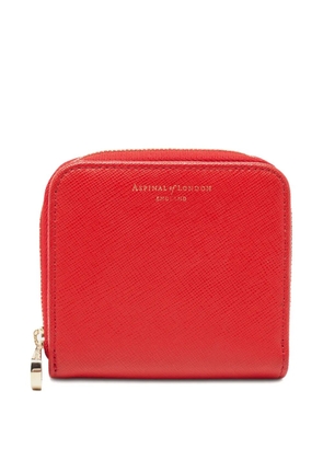 Aspinal Of London Pre-Owned leather wallet - Red