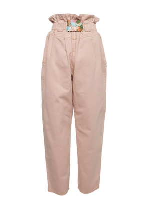 Fendi Pre-Owned pleated jeans - Pink