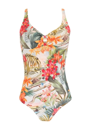 Lygia & Nanny floral-print swimsuit - Green