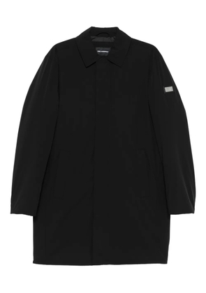 Karl Lagerfeld double-pocket coat - Black