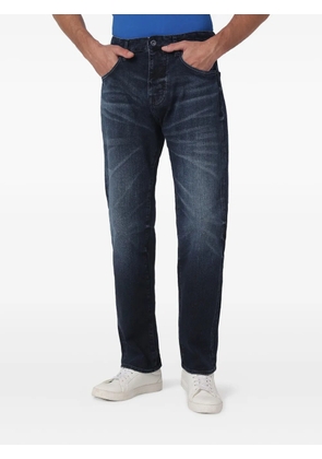 Armani Exchange faded-effect jeans - Blue