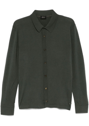 Brioni fine-knit cardigan - Green