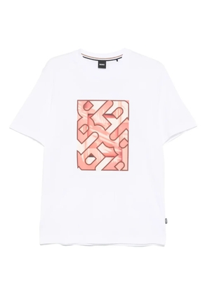 HUGO H-Taut 81 graphic T-shirt - White