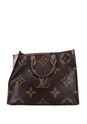 Louis Vuitton Pre-Owned OnTheGo Reverse Monogram Giant GM tote bag - Brown