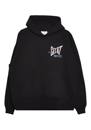 SAINT MXXXXXX cotton hoodie - Black