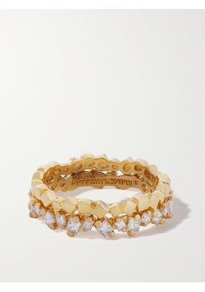 Suzanne Kalan - 18-karat Gold Diamond Ring - 6,7