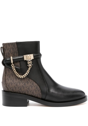 Michael Michael Kors Hamilton 60mm leather ankle boots - Black