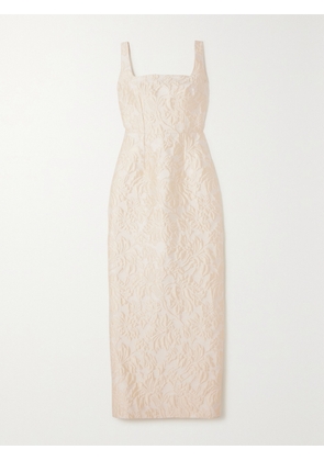 Emilia Wickstead - Margie Cloqué Gown - Ivory - UK 6,UK 8,UK 10,UK 12,UK 14,UK 16