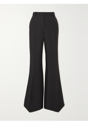 Valentino Garavani - Wool And Silk-blend Crepe Wide-leg Pants - Black - IT36,IT38,IT40,IT42,IT44,IT46,IT48,IT50