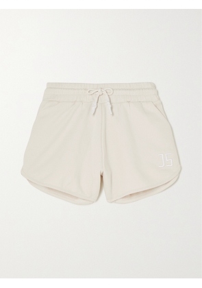JETSET - Candy Organic Cotton-jersey Shorts - Neutrals - x small,small,medium,large,x large