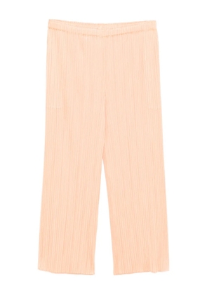 Pleats Please Issey Miyake MC August trousers - Orange