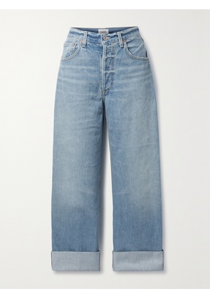Citizens of Humanity - Ayla Baggy High-rise Wide-leg Organic Jeans - Blue - 23,24,25,26,27,28,29,30,31,32,33