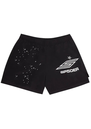 SP5DER Pro track shorts - Black